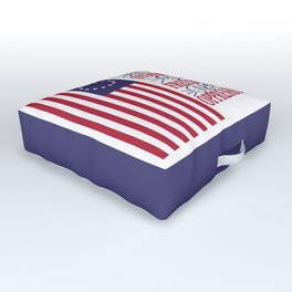 Betsy Ross 1776 Flag:  Still a Symbol Of Freedom Not Oppression Outdoor Floor Cushion