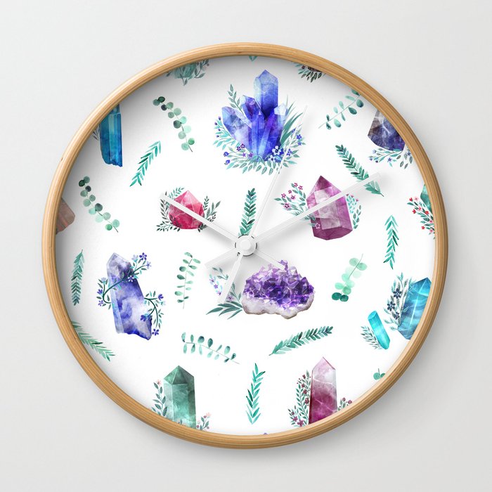 Crystal Collection Wall Clock