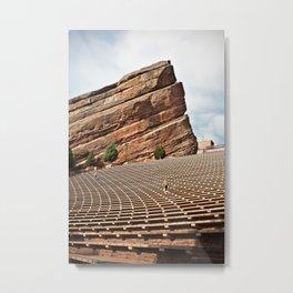 Red Rock Amphitheater  Metal Print