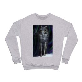 Canis Lupus The Grey Wolf Crewneck Sweatshirt