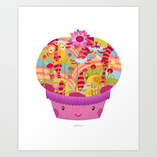 Mrs P Art Print