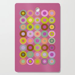 Rose circle abstract Cutting Board