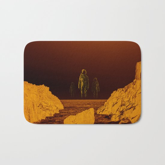 Escape from red planet Bath Mat