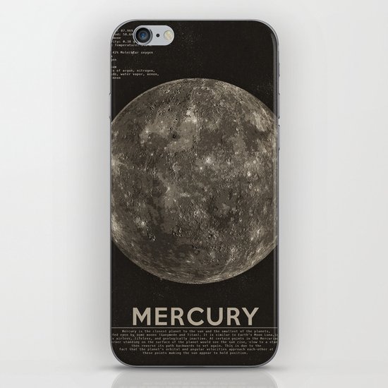 Mercury iPhone & iPod Skin