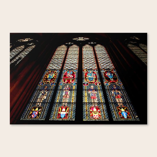 Cathedral Window Canvas Print