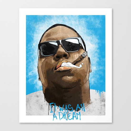 Biggie Canvas Print