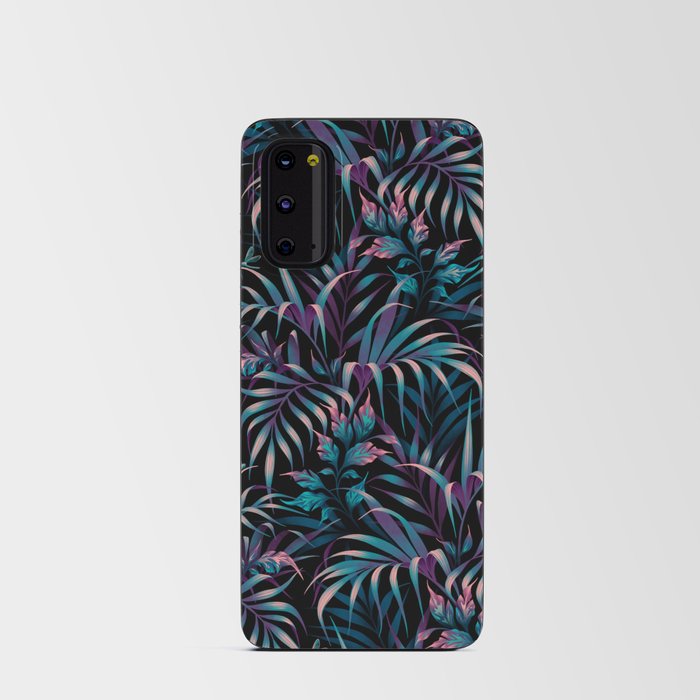 Palm Garden - Purple / Teal Android Card Case
