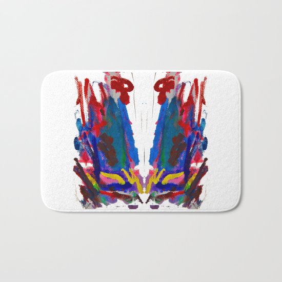 Doodles Paper by Elisavet Bath Mat