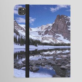 Notchtop Mountain and Lake Helene Panorama iPad Folio Case
