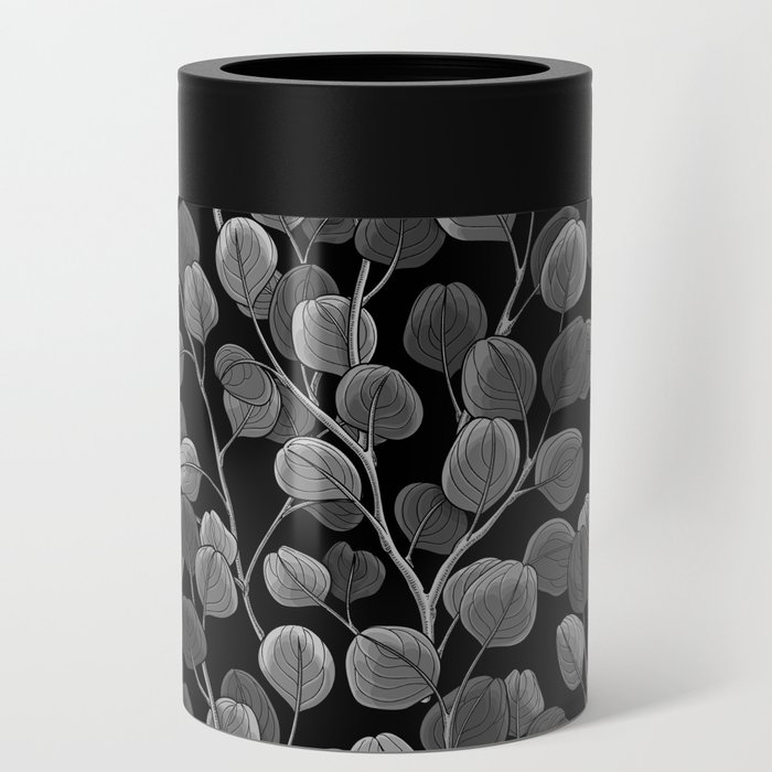 Eucalyptus in gray Can Cooler