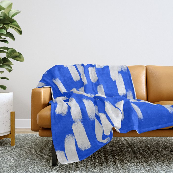 Cobalt blue hotsell throw blanket