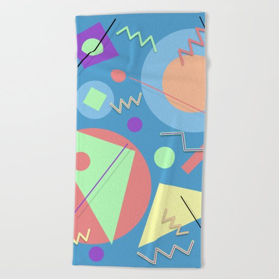 Memphis #49 Beach Towel