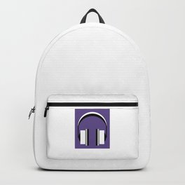 Headphones in Ultra Violet Backpack