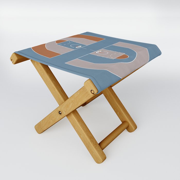 Basketball Court Collection #3 Folding Stool