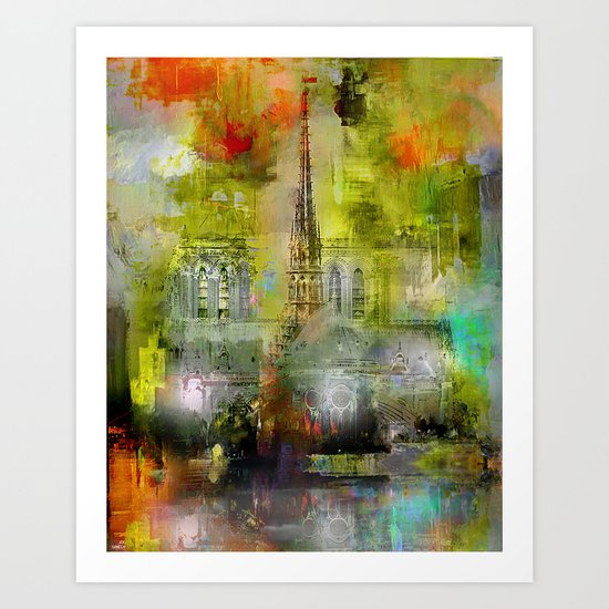 Notre-Dame de Paris Art Print