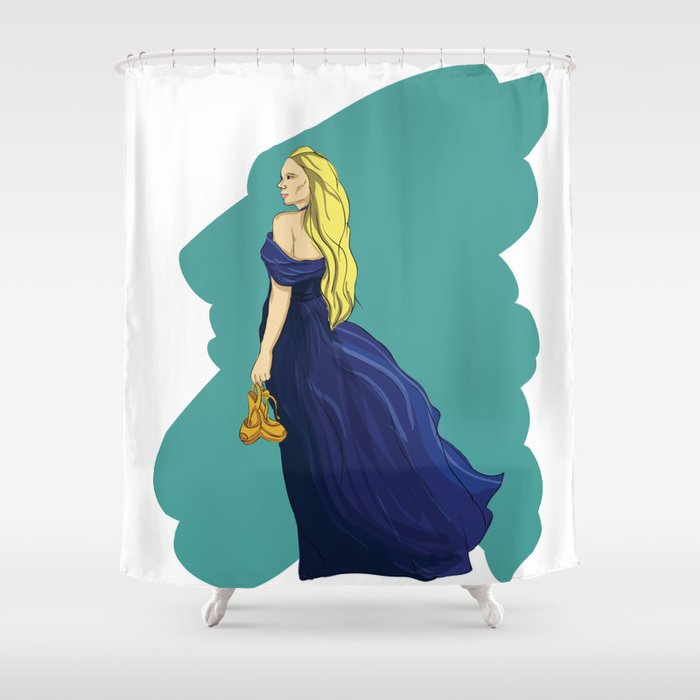 lady Shower Curtain