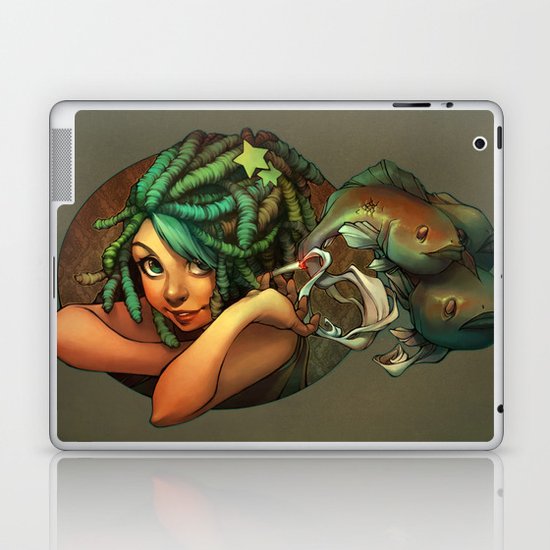 Smoking Fish Laptop & iPad Skin