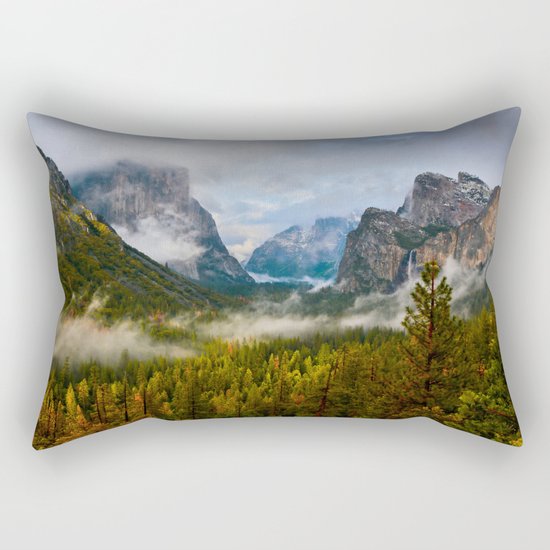 Yosemite National Park / Tunnel View 4/26/15 Rectangular Pillow