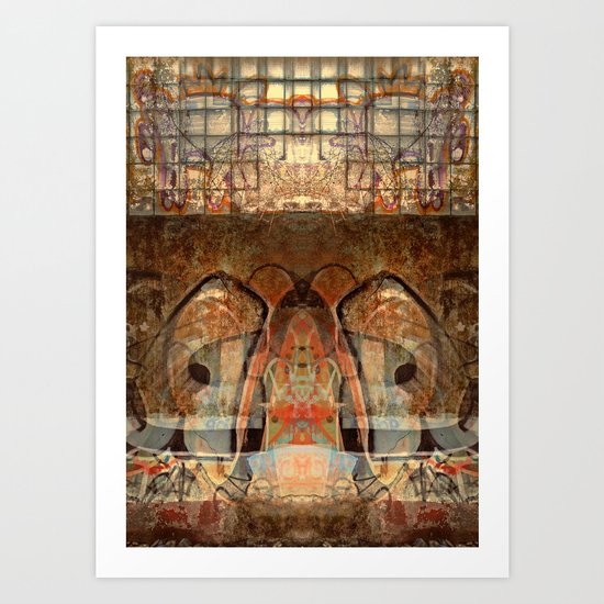 Ancient God I Art Print