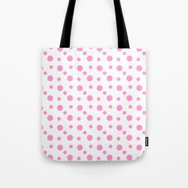 new polka dot 20- pink Tote Bag