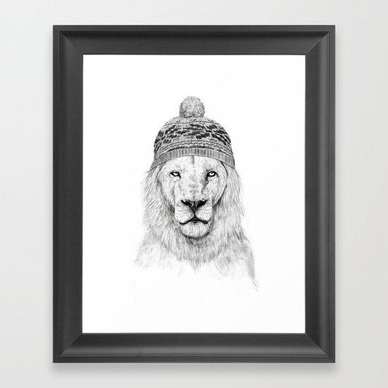 Winter is coming Framed Art Print