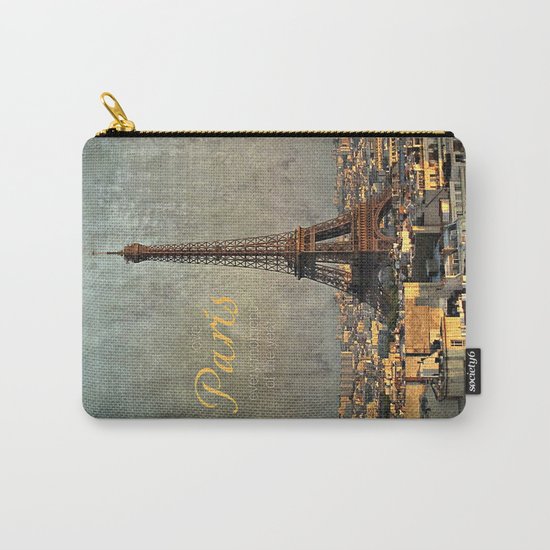 I love Paris Carry-All Pouch