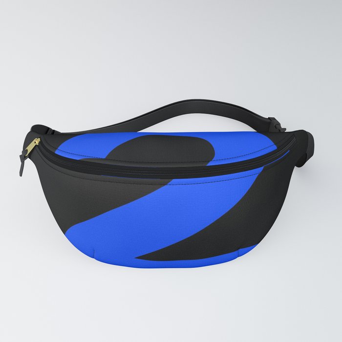 Number 2 (Blue & Black) Fanny Pack