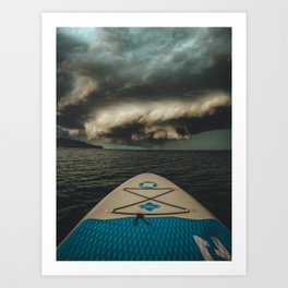 Stormy Skies Art Print