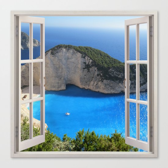Ocean View Canvas Print