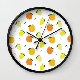 Groovy Fruit Wall Clock