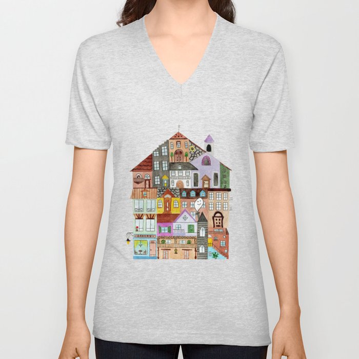 House V Neck T Shirt