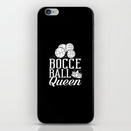 Bocce Ball Italian Bowling Bocci Player iPhone Skin