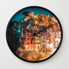 Amalfi Coast Italy Wall Clock