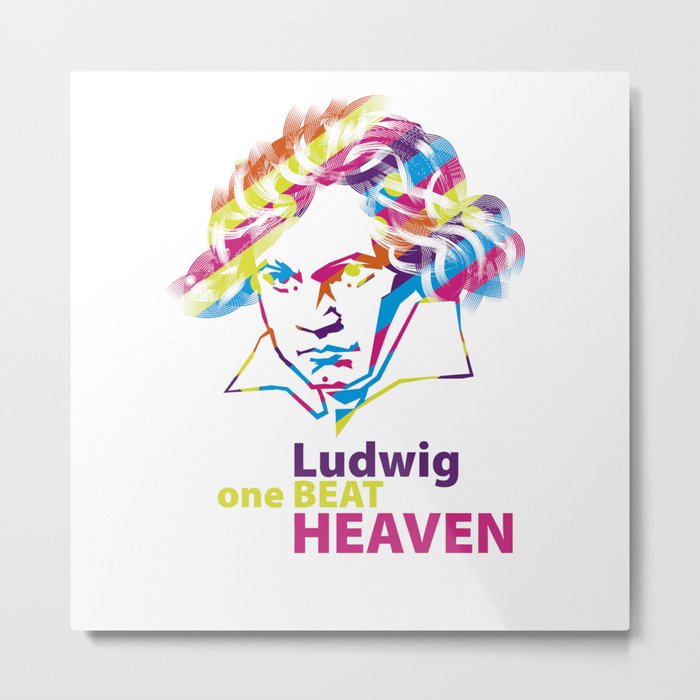 Ludwig One Beat Heaven Metal Print