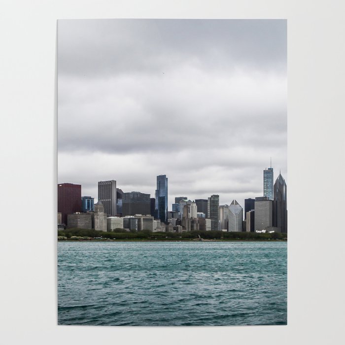 Chicago skyline Poster