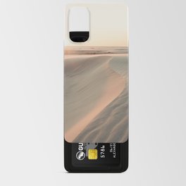Sunset at Beach Sand Dunes Android Card Case