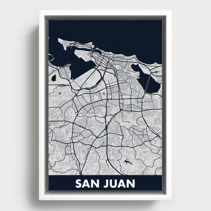 San Juan Framed Canvas