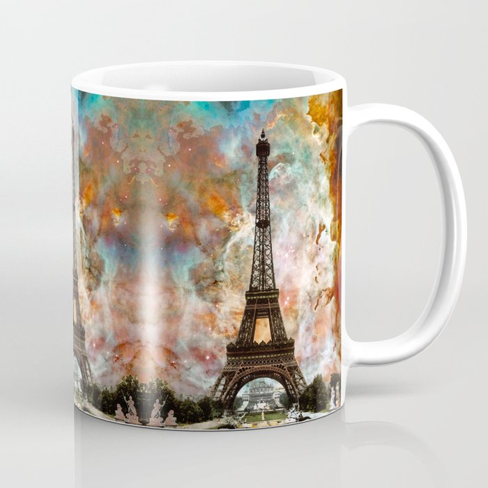 The Eiffel Tower Paris France Art By Sharon Mings Coffee Mug The Eiffel Tower Paris France Art By Sharon Mings Coffee Mug