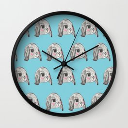 RabbitsLove Wall Clock