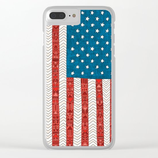 USA Clear iPhone Case