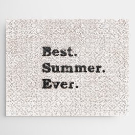 Quote Best Summer Ever Jigsaw Puzzle