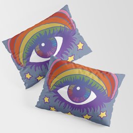 Rainbow Eye Pillow Sham