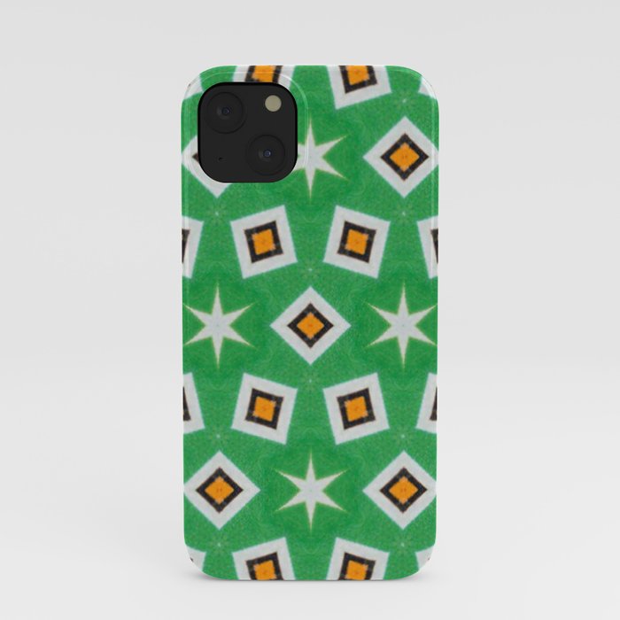 Retro Star Shapes iPhone Case