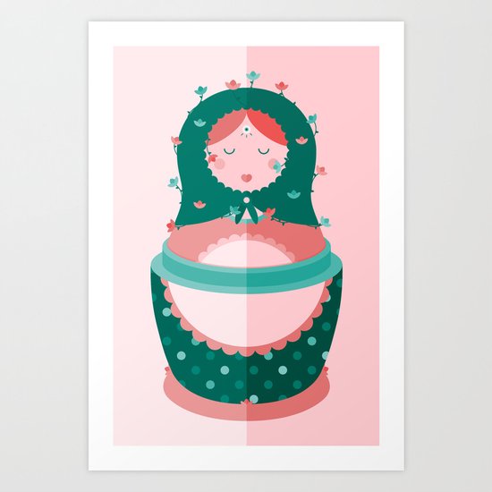 Matryoshka Art Print