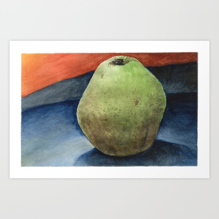 Anjou Pear Art Print