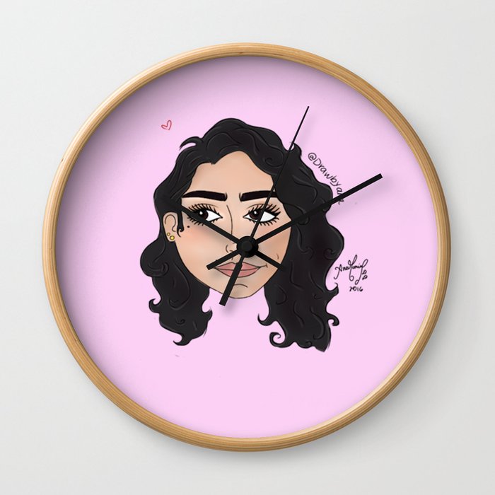 girl Wall Clock