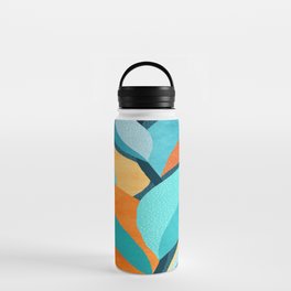 Abstract Tropical Foliage Water Bottle