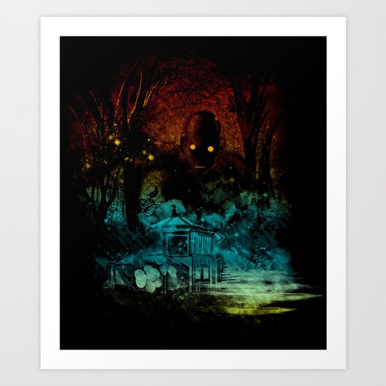 the last story Art Print