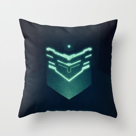 Isaac Clark / Dead Space Throw Pillow