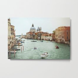 Venice canal view | travel photography Europe | Art work Italy Metal Print